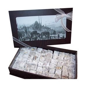 Eskitme Ahşap Kutuda Lokum