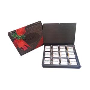 Logolu Ahşap 32 Çikolatalı