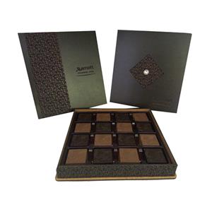 Ahşap kutuda 500 gr Madlen çikolata