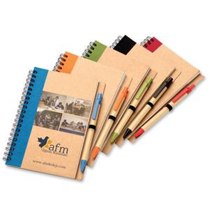 Özel Üretim Doga Dostu Spiralli Defter