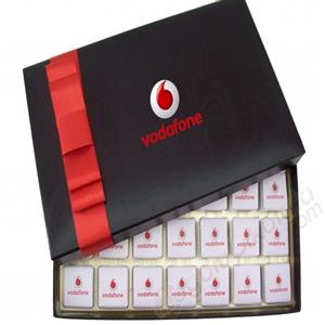 750 gr Deri Kutuda Logolu Çikolata