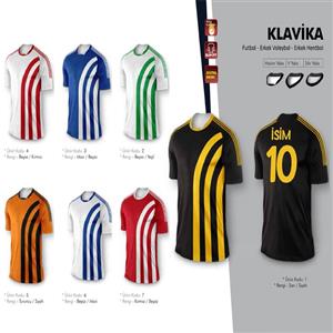 Klavika Yeni Nesil Dijital Erkek  Voleybol Forması